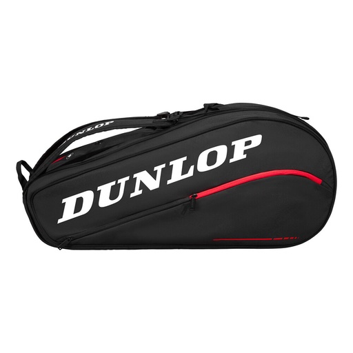Dunlop CX Team 12 Rackets - Noir / Rouge - Sac de Squash