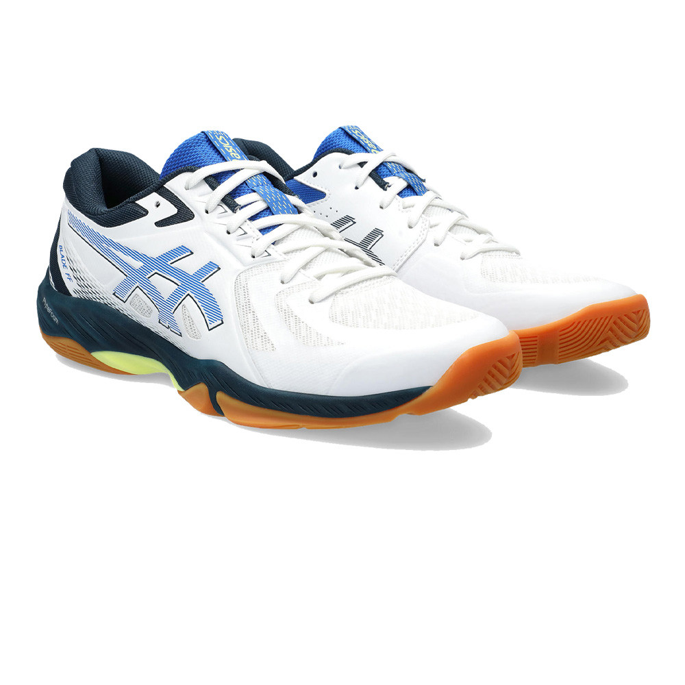 Asics Blade FF - White / Illusion Blue - Squash / Racquetball Shoe (42)