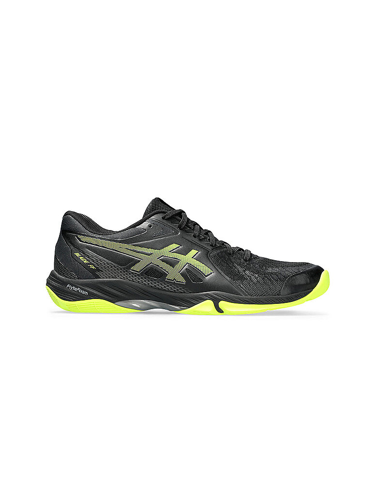 Asics Blade FF - Negro / Amarillo de seguridad - Zapatillas de squash / racquetball