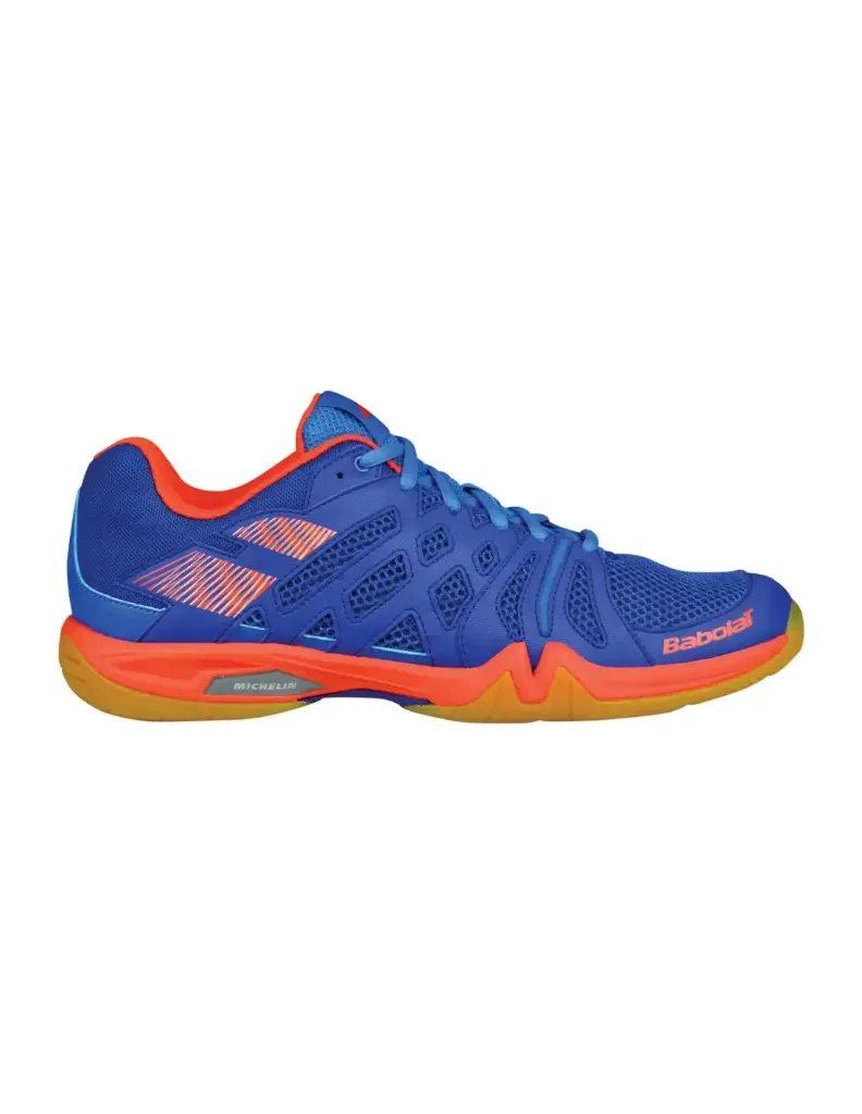 Babolat Shadow Team - Blue / Orange - Squash / Racquetball Shoe