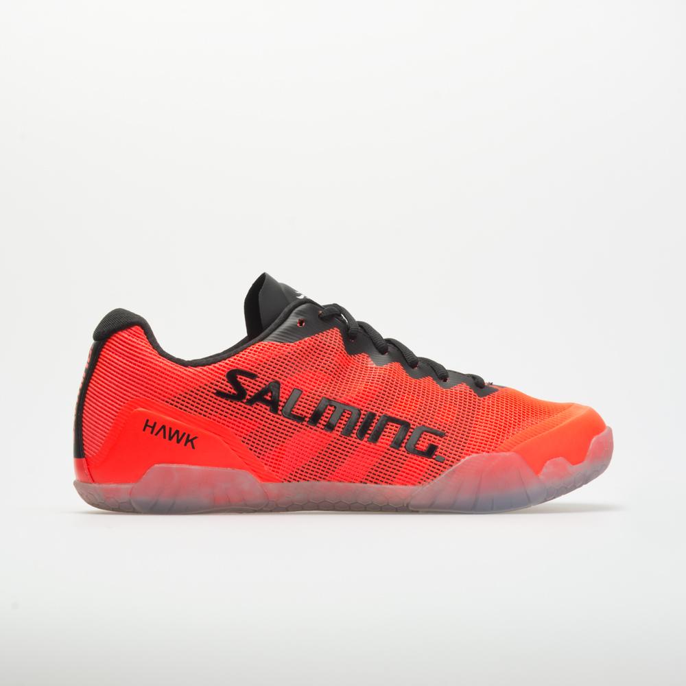 Salming Hawk - Black / Lava Red - Chaussure de Squash / Racquetball