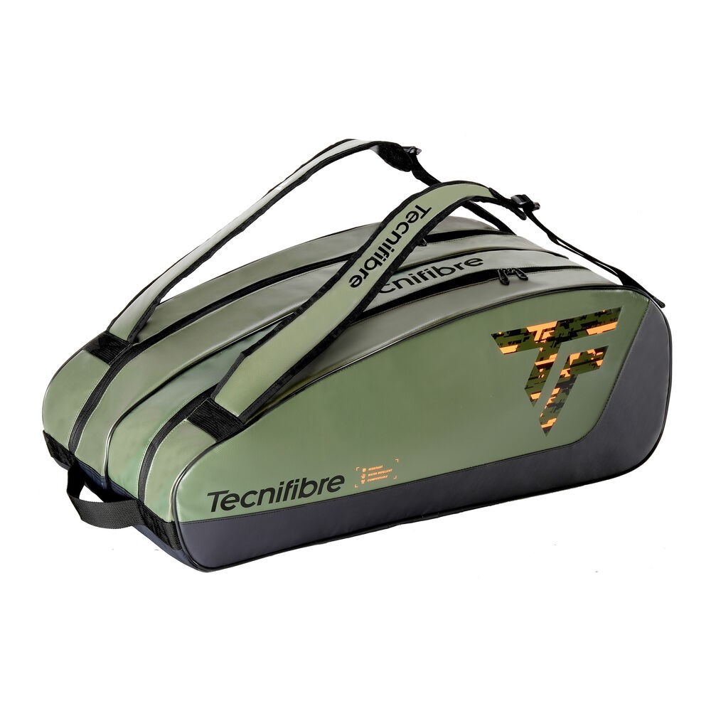 Tecnifibre Tour Endurance 12 rackets - Khaki - Squashtas