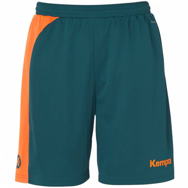 Kempa Peak-short - Petrol / Oranje (M)