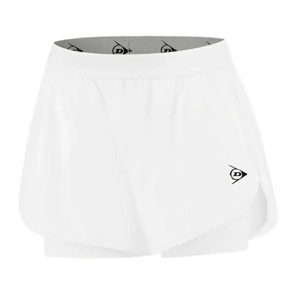 Falda-pantalón Dunlop Club - Blanca (XS)