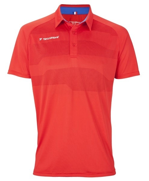 Polo Tecnifibre F3 Ventstripe - Rouge