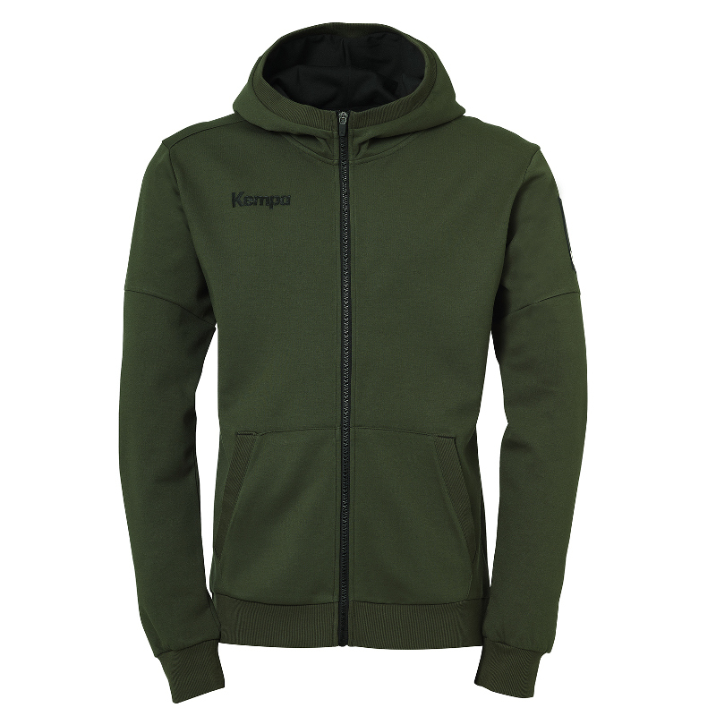 HOODY ZIP KEMPA LAGANDA - VERT