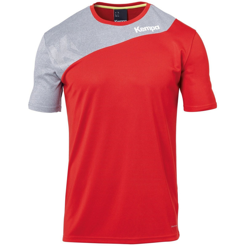 T-Shirt Kempa Core 2.0 - Red / Grey