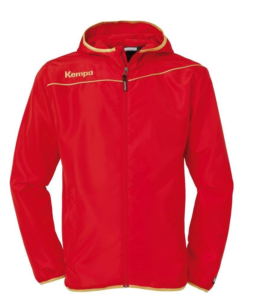 Chaqueta Kempa Presentation - Rojo / Dorado