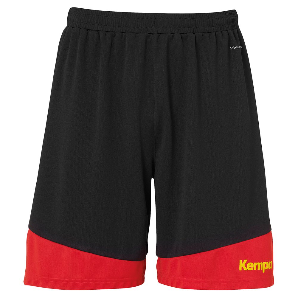 Pantalones cortos Kempa Emotion 2.0 - Negro / Rojo