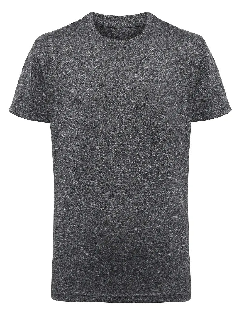 TriDri TR10B T-Shirt – Schwarz meliert