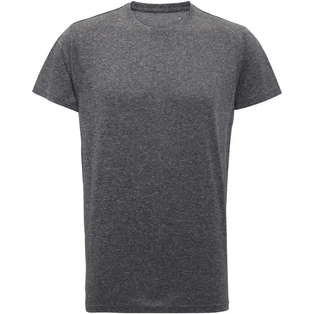 TriDri TR010 T-shirt - Gemêleerd zwart