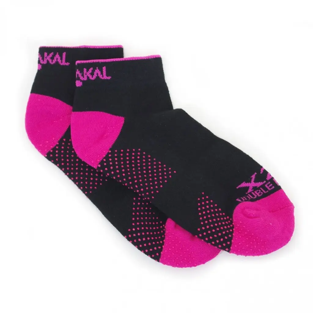 Karakal X2+ Trainer - Pink / Black - 1 Pair of Socks