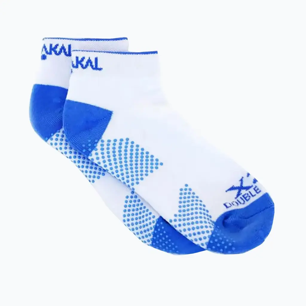 Karakal X2+ Trainer - Bleu / Blanc - 1 Paire de Chaussette