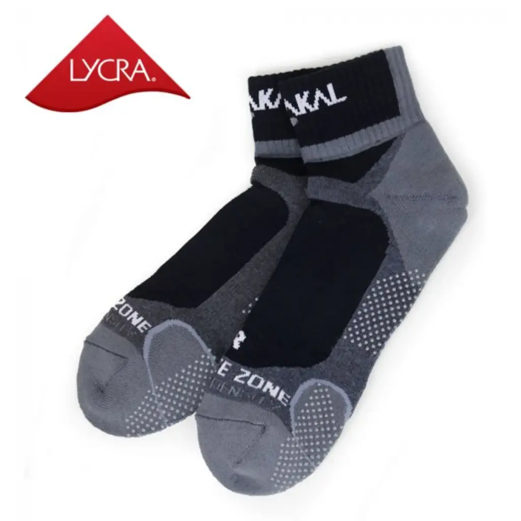 Karakal X4 Ankle - Noir / Gris - 1 Paire de Chaussette