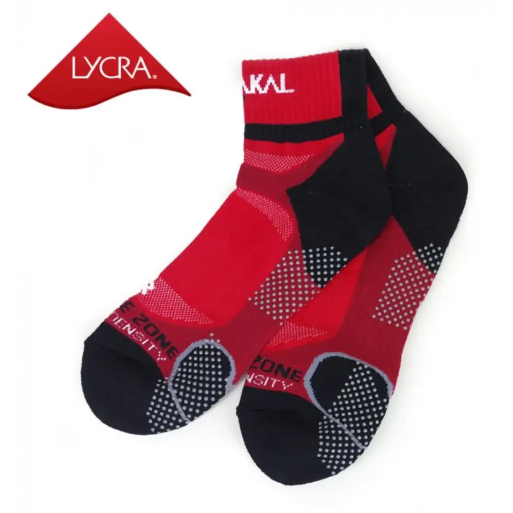 Karakal X4 Ankle - Red / Black - 1 Pair of Socks