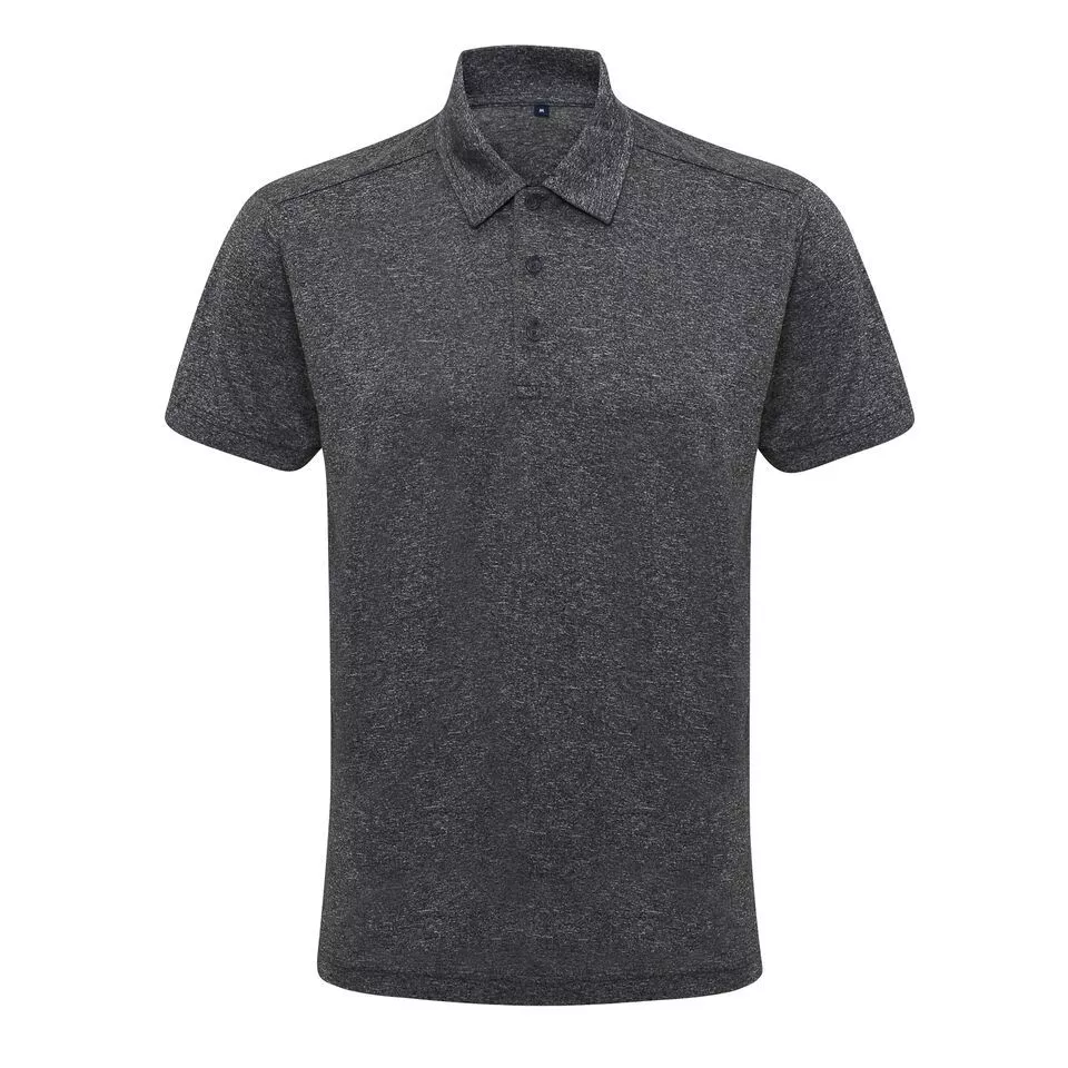 Camiseta TriDri TR012 - Negro jaspeado (S)
