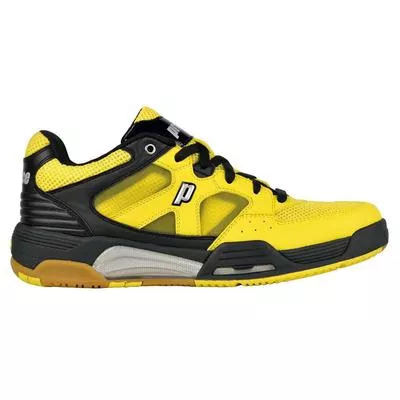 Prince NFS Attack - Negro / Amarillo - Zapatillas de squash / racquetball