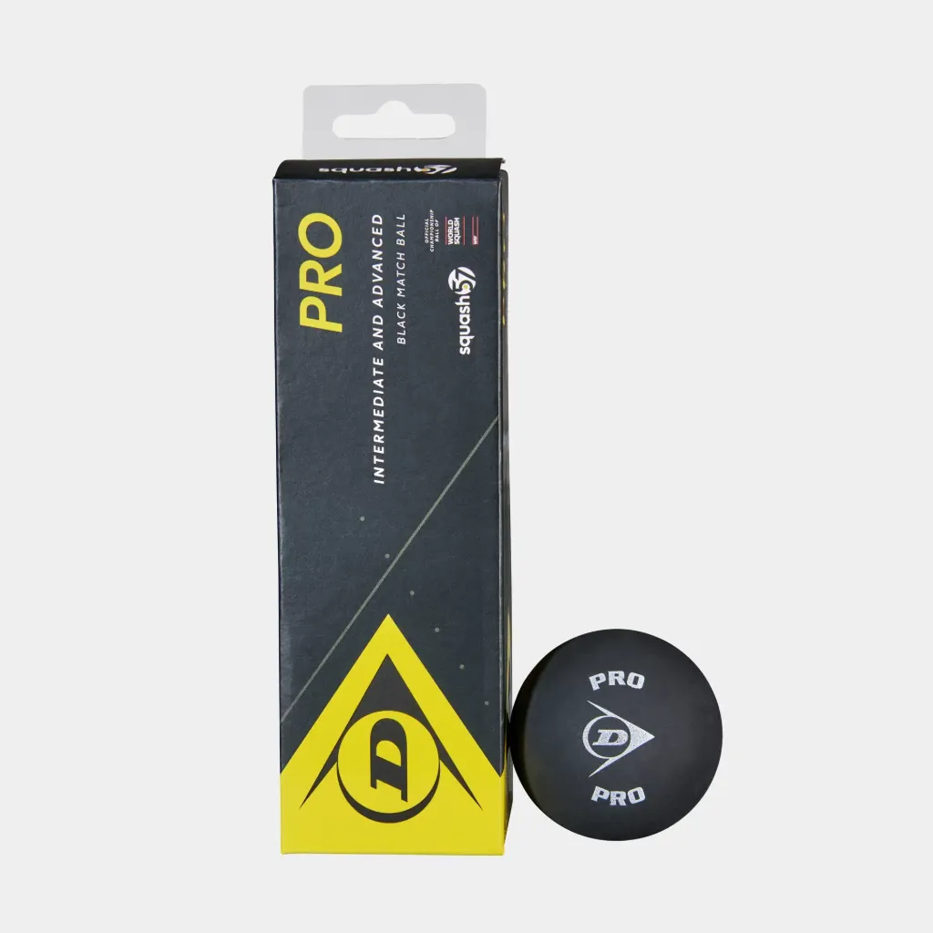 Dunlop Pro – zestaw 3 piłek do racquetballa