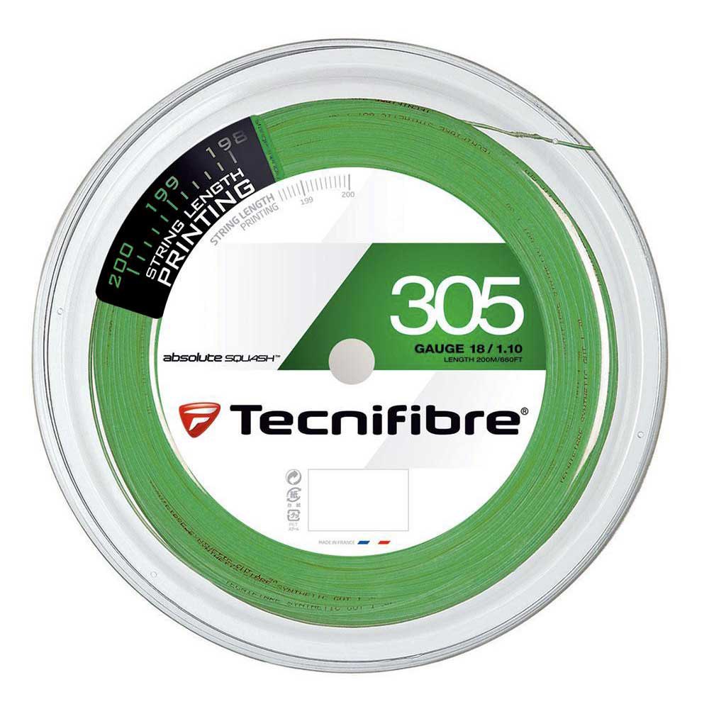 Tecnifibre 305 18L/1,10 mm - Groen - Rol squashsnaar 200 m