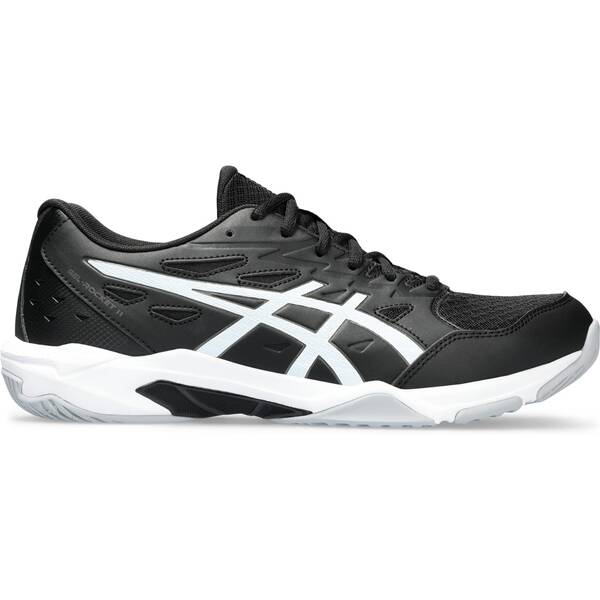 Asics Gel Rocket 11 - Black / Gunmetal - Chaussure de Squash / Racquetball (42)