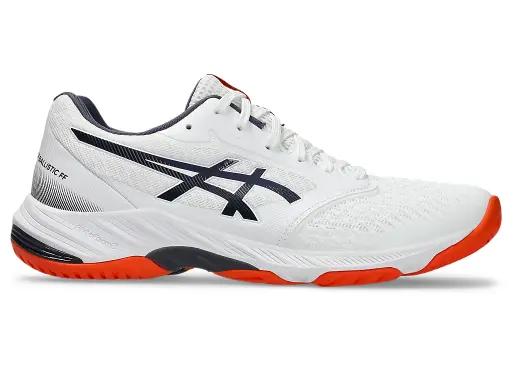 [CH_ASI_2024_00122] ASICS NETBURNER BALLISTIC FF 3 - WHITE / INDIGO FOG