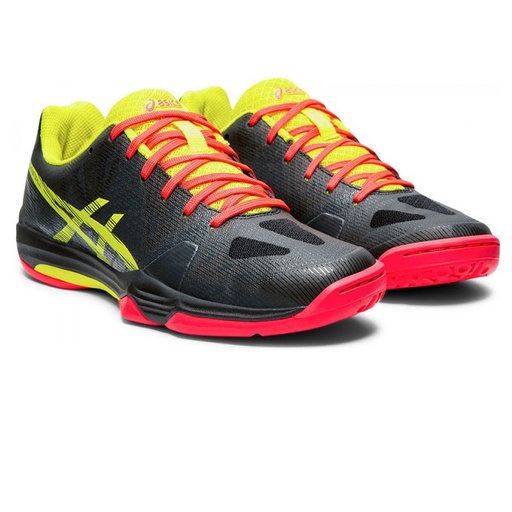 [CH_ASI_2024_00067] ASICS GEL FASTBALL 3 - BLACK / SOUR YUZU (FEMME)
