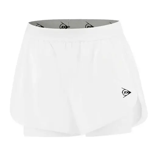 DUNLOP CLUB SHORT WOMEN - BLANC