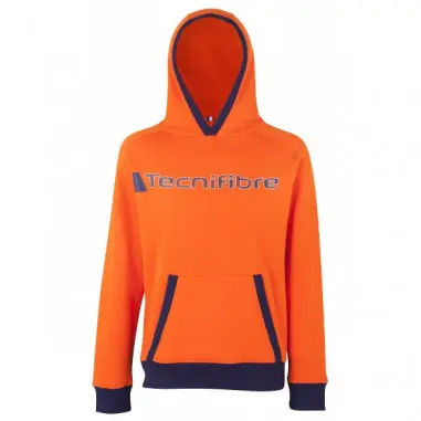 HOODY TECNIFIBRE FLEECE - ORANGE