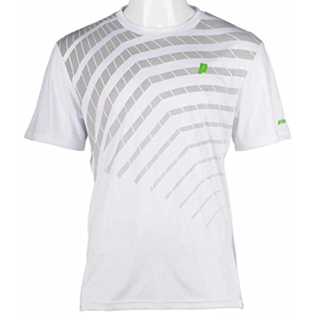 T-SHIRT PRINCE GRAPHIC CREW - BLANC / GRIS