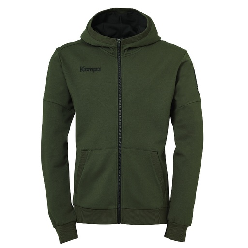 HOODY ZIP KEMPA LAGANDA - VERT