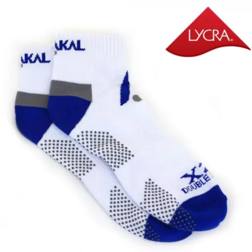 Karakal X2+ Trainer - Navy / Blanc - 1 Paire de Chaussette