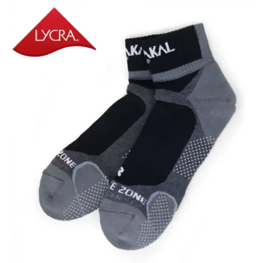 Karakal X4 Ankle - Noir / Gris - 1 Paire de Chaussette